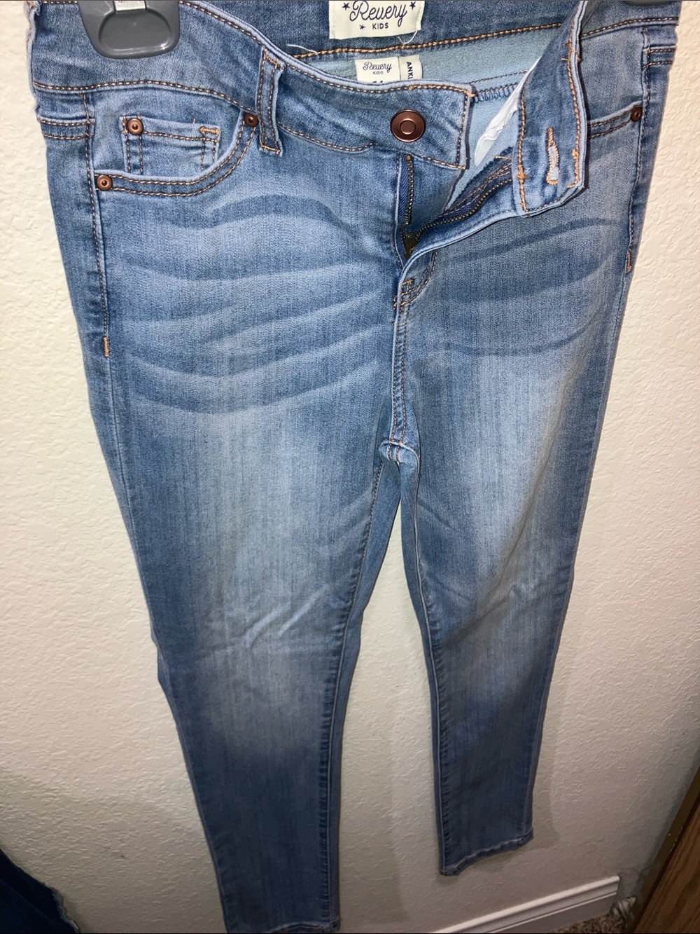 Revery Kids Light Wash Jeans - Girls